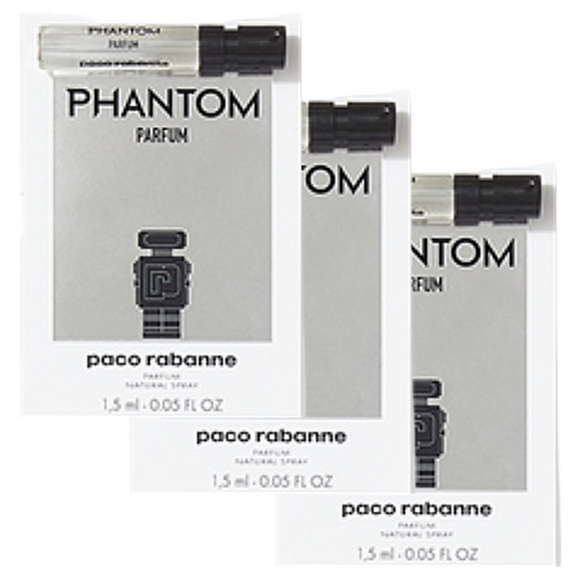 $9❤️‍🔥 ONLY 1! Paco Rabanne Phantom EDT 3PK Pocket Sprays 🪻 NEW - Picture 1 of 4